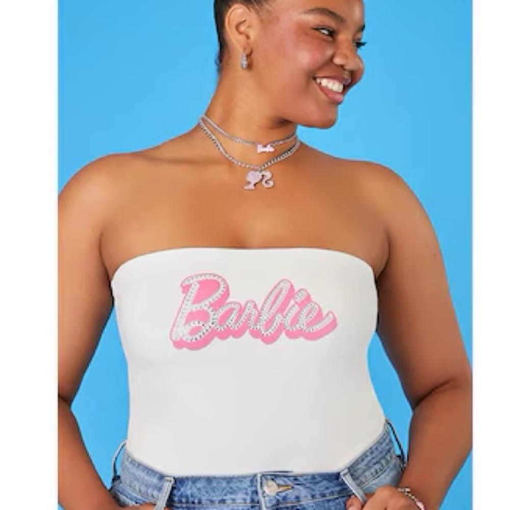 Barbie X forever 21 tube top